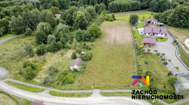 Atrakcyjna działka budowlana z usługami Łaz